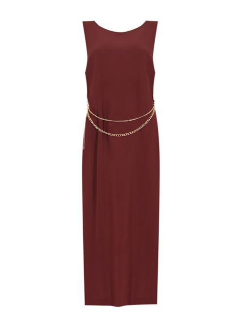 CREPE DRESS TWIN SET | 252TP230005609 WINETASTING